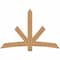 Ekena Millwork Alberta Smooth Timber Gable Bracket, Western Red Cedar, 72"W x 48"H x 5 1/2"D x 5 1/2"F, 16/12 Pitch GBW072X48X0606ALB00SWR - alternate 1
